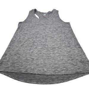 Athletic Works Women's Size Medium 8-10 Top Tank Racerback Gray Preowned